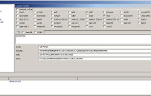 Calculate string text hashes