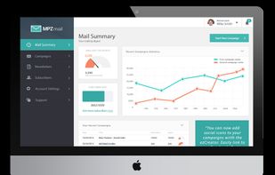 MPZ Mail Dashboard, tracking and stats.