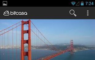 Bitcasa screenshot 1