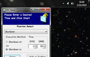 PC Sleep screenshot 1