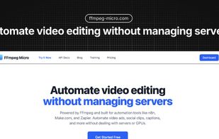 FFmpeg Micro screenshot 1