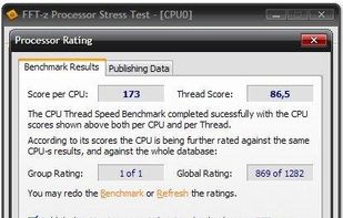 FFT-z CPU Benchmark