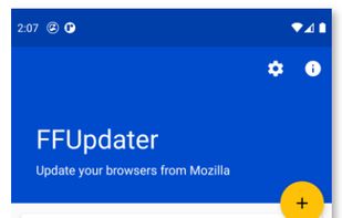FFUpdater screenshot 1