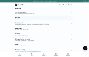 Manage your account, preferences and FiAmanila settings in one place.