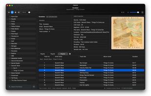 CUE sheet tracks shown as playable virtual tracks with segment and audio details.