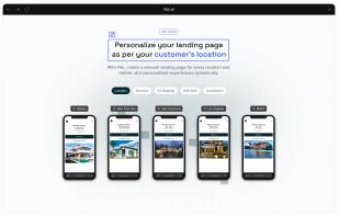 Create personalized landing page for every ad with Fibr using AI