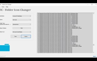 Folder Icon Changer (FIC) screenshot 1