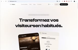 Landing page