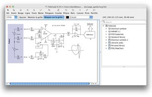 FidoCADJ screenshot 1