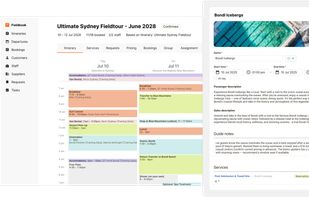 Fieldbook screenshot 1