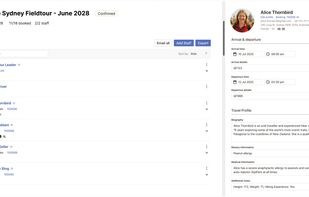 Fieldbook screenshot 3
