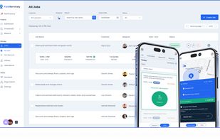 Manage jobs with FieldServicely