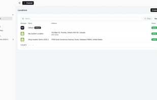 Manage and track inventory across multiple locations
