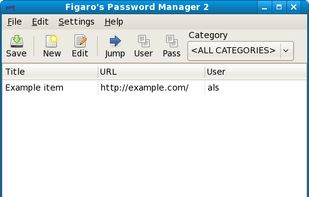 Figaro's Password Manager 2 screenshot 1