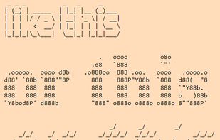 FIGlet screenshot 1