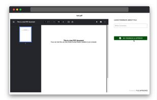 Quick and Easy File Approval