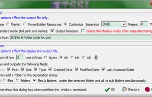 File &amp; Folder Lister screenshot 1