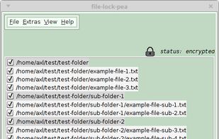 File Lock PEA screenshot 1