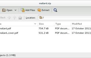 File Roller screenshot 1