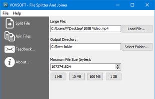 File Splitter And Joiner screenshot 1