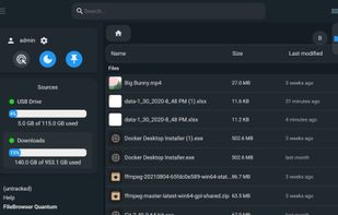 FileBrowser Quantum screenshot 1
