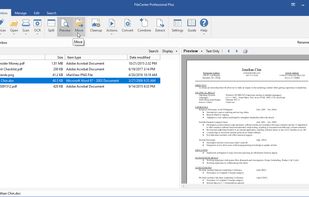Manage incoming files with an inbox