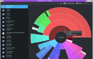 Filelight screenshot 1