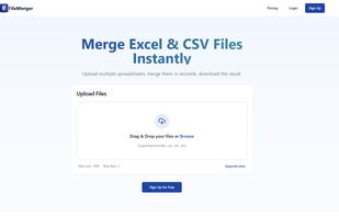 FileMerger screenshot 1