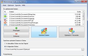 FILEminimizer Desktop screenshot 3