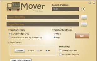 FileMover screenshot 2