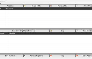 File Phone Number Extractor