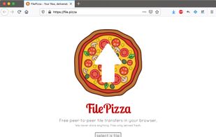 FilePizza screenshot 1
