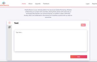 FilesForShare.io screenshot 1