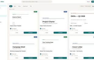 Free Excel templates for budgets, trackers, and business documents.