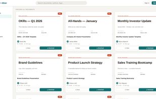 A growing library of Word, Excel, PowerPoint, and PDF templates.