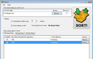 FileSort screenshot 1