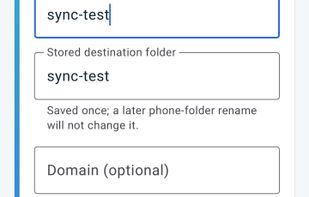 FilesToNAS screenshot 1