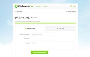 FileTransfer.io screenshot 3