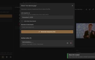 Vault - Creating a Share