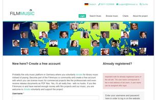 Filmmusic.io screenshot 1