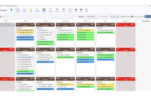 Shooting calendar, always in sync with the stripboard