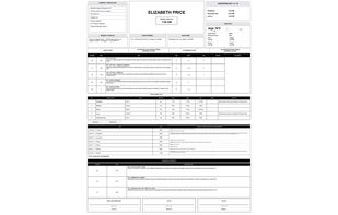 Call sheet generated from the same plan, ready to print