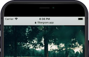 Filtergram screenshot 1