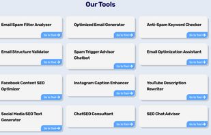 A list of our tools.