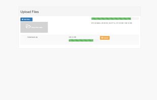 upload page, uploading files.