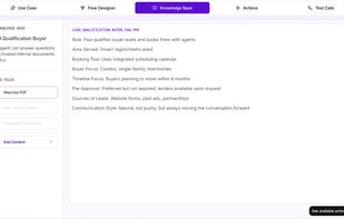 Synthflow AI screenshot 2