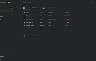 Connect all your accounts in one area.
