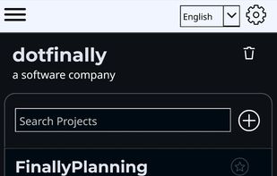FinallyPlanning screenshot 1