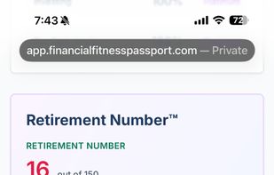 Financial Fitness Passport screenshot 1