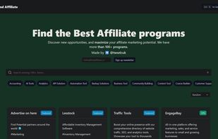 Find Affiliate screenshot 1
